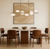 ZECCA 6 LIGHT LINEAR PENDANT ANTIQUE GOLD